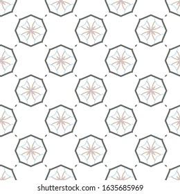Geometric ornamental vector pattern. Seamless design texture.