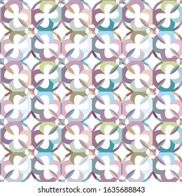 Geometric ornamental vector pattern. Seamless design texture.