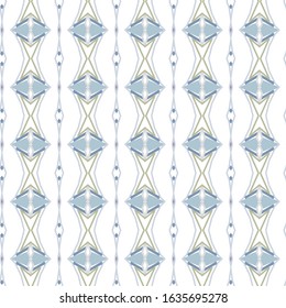 Geometric ornamental vector pattern. Seamless design texture.