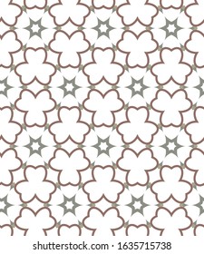 Geometric ornamental vector pattern. Seamless design texture.