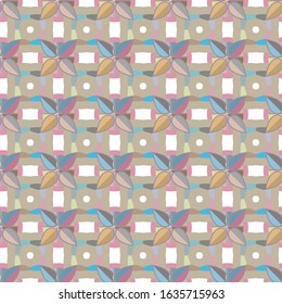 Geometric ornamental vector pattern. Seamless design texture.