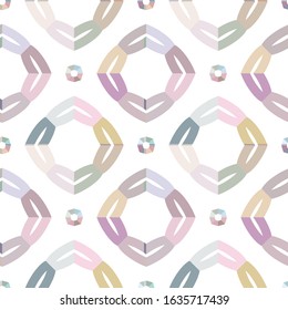 Geometric ornamental vector pattern. Seamless design texture.