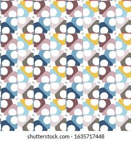 Geometric ornamental vector pattern. Seamless design texture.