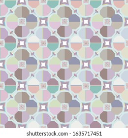 Geometric ornamental vector pattern. Seamless design texture.