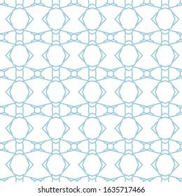 Geometric ornamental vector pattern. Seamless design texture.