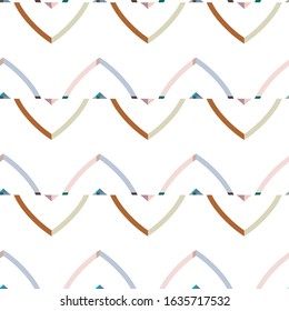 Geometric ornamental vector pattern. Seamless design texture.