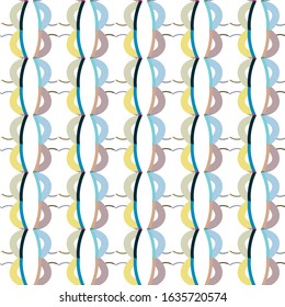 Geometric ornamental vector pattern. Seamless design texture.