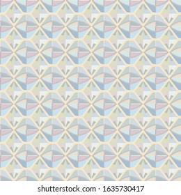 Geometric ornamental vector pattern. Seamless design texture.