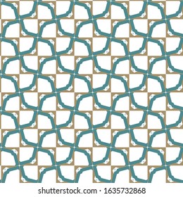 Geometric ornamental vector pattern. Seamless design texture.