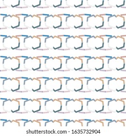 Geometric ornamental vector pattern. Seamless design texture.