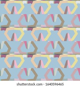 Geometric ornamental vector pattern. Seamless design texture.