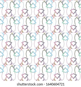 Geometric ornamental vector pattern. Seamless design texture.