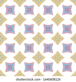 Geometric ornamental vector pattern. Seamless design texture.