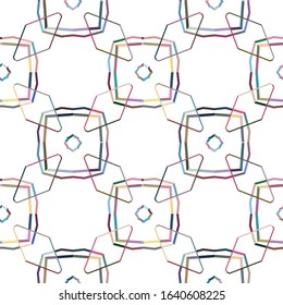 Geometric ornamental vector pattern. Seamless design texture.