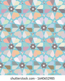 Geometric ornamental vector pattern. Seamless design texture.
