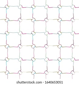Geometric ornamental vector pattern. Seamless design texture.