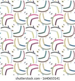 Geometric ornamental vector pattern. Seamless design texture.