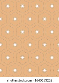 Geometric ornamental vector pattern. Seamless design texture.