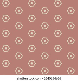 Geometric ornamental vector pattern. Seamless design texture.