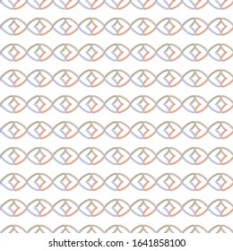 Geometric ornamental vector pattern. Seamless design texture.