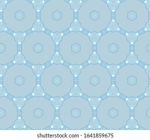 Geometric ornamental vector pattern. Seamless design texture.