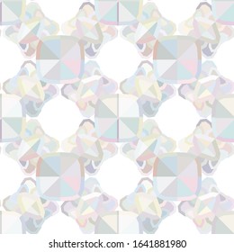 Geometric ornamental vector pattern. Seamless design texture.