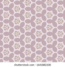 Geometric ornamental vector pattern. Seamless design texture.