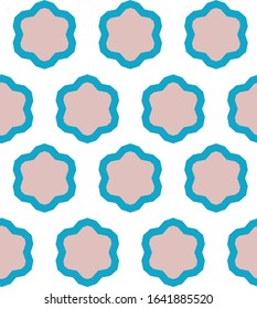 Geometric ornamental vector pattern. Seamless design texture.