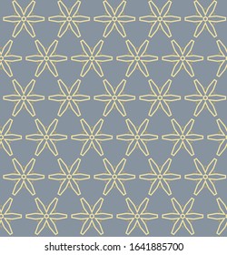 Geometric ornamental vector pattern. Seamless design texture.