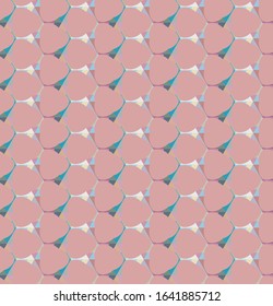 Geometric ornamental vector pattern. Seamless design texture.