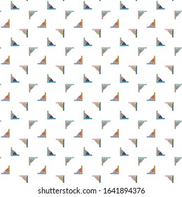 Geometric ornamental vector pattern. Seamless design texture.