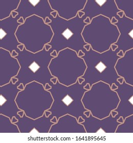 Geometric ornamental vector pattern. Seamless design texture.