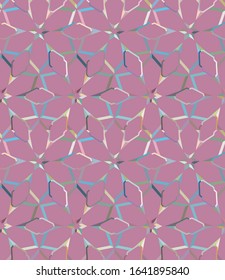 Geometric ornamental vector pattern. Seamless design texture.