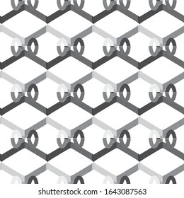 Geometric ornamental vector pattern. Seamless design texture.