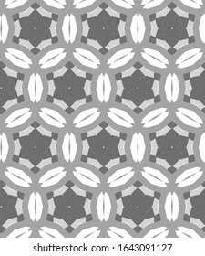 Geometric ornamental vector pattern. Seamless design texture.