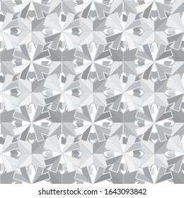 Geometric ornamental vector pattern. Seamless design texture.