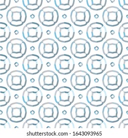 Geometric ornamental vector pattern. Seamless design texture.