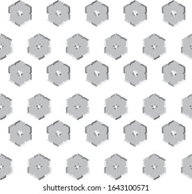 Geometric ornamental vector pattern. Seamless design texture.