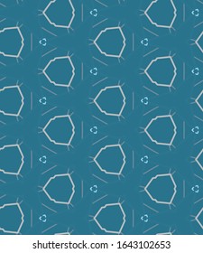 Geometric ornamental vector pattern. Seamless design texture.