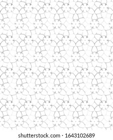 Geometric ornamental vector pattern. Seamless design texture.
