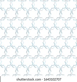 Geometric ornamental vector pattern. Seamless design texture.