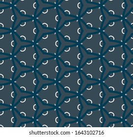 Geometric ornamental vector pattern. Seamless design texture.