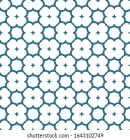 Geometric ornamental vector pattern. Seamless design texture.