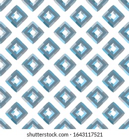 Patrón de vector ornamental geométrico. Textura de diseño sin inconvenientes.