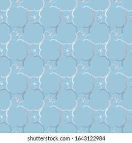 Geometric ornamental vector pattern. Seamless design texture.
