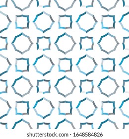 Geometric ornamental vector pattern. Seamless design texture.