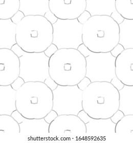 Geometric ornamental vector pattern. Seamless design texture.