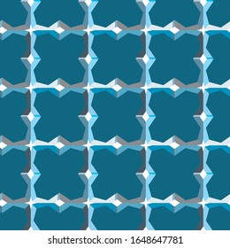 Geometric ornamental vector pattern. Seamless design texture.