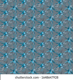 Geometric ornamental vector pattern. Seamless design texture.