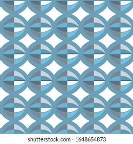 Geometric ornamental vector pattern. Seamless design texture.